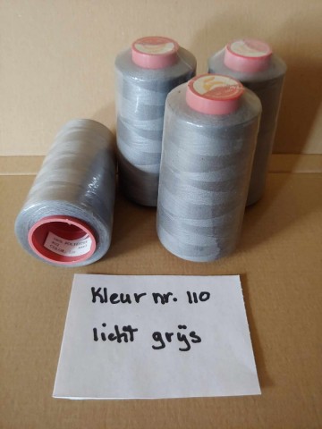 Lockgaren 110 licht grijs 0